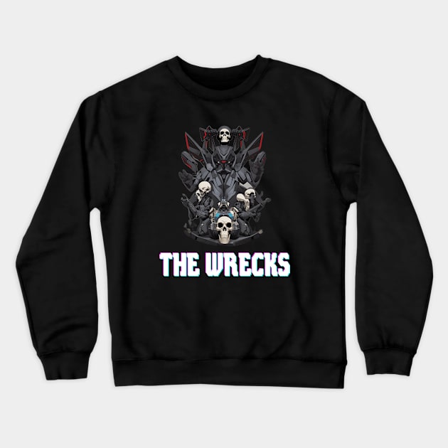 The Wrecks Crewneck Sweatshirt by Maheswara.Momocats